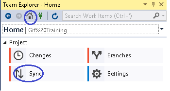 Git Operations With Visual Studio